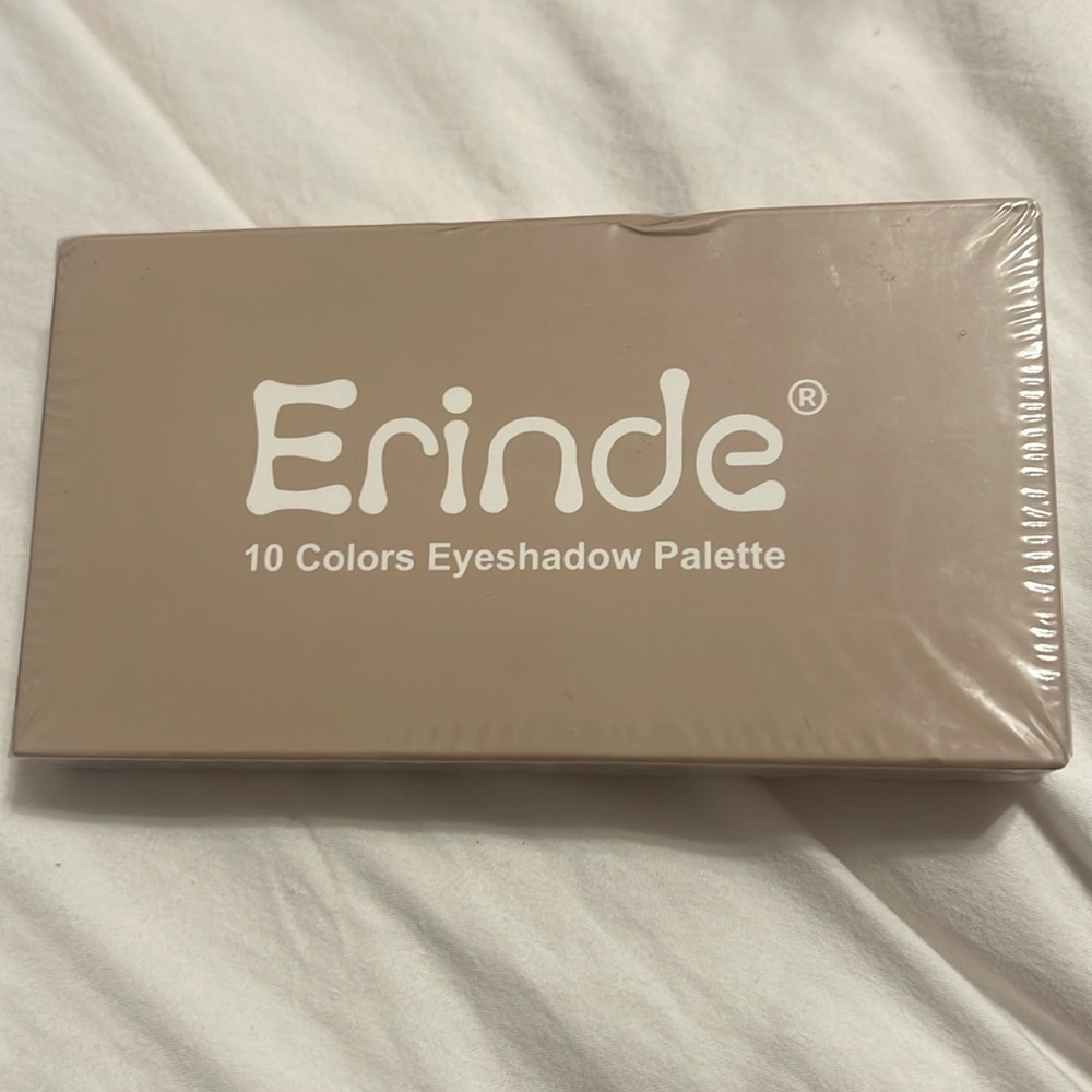 Erinde 10 Colors Eyeshadow Palette, Matte Shimmer Glitter  Sweet Mint